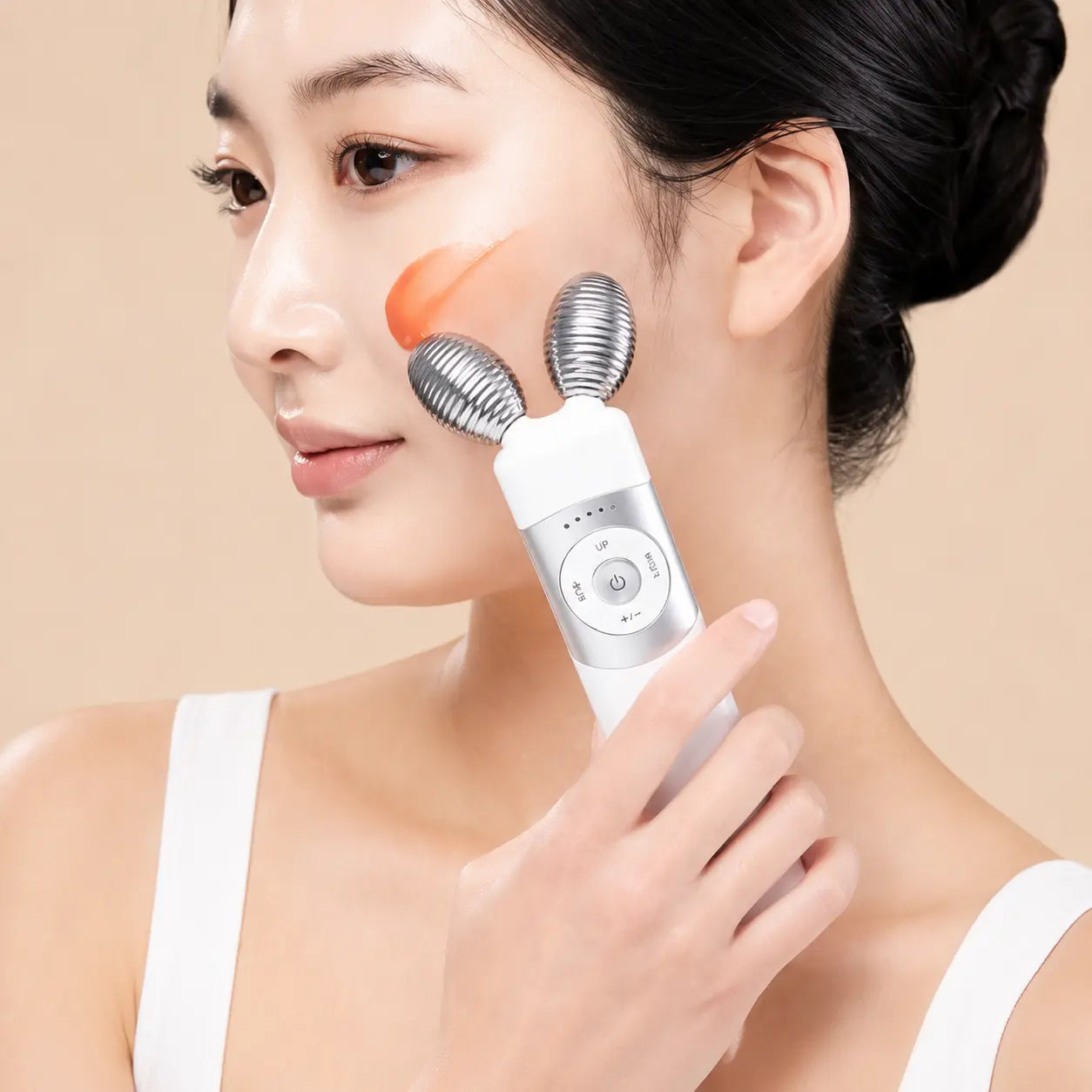 Mommycare EMS V-Thera hands-free facial sculpting device LUMIYE