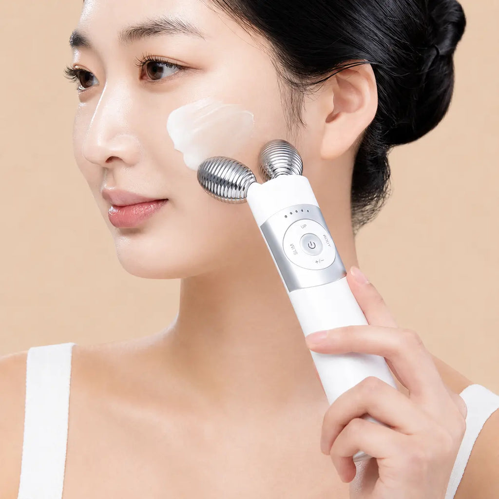 Mommycare EMS V-Thera hands-free facial sculpting device LUMIYE