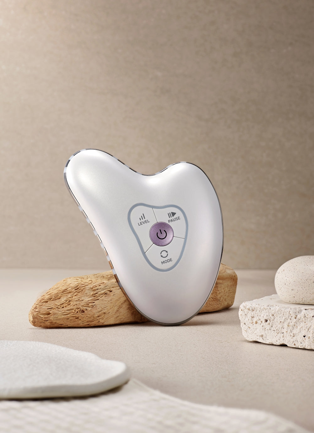 Centellian24 Madeca Prime Ritual White Pearl 4-in-1 High-Frequency Galvanic Gua Sha Massager