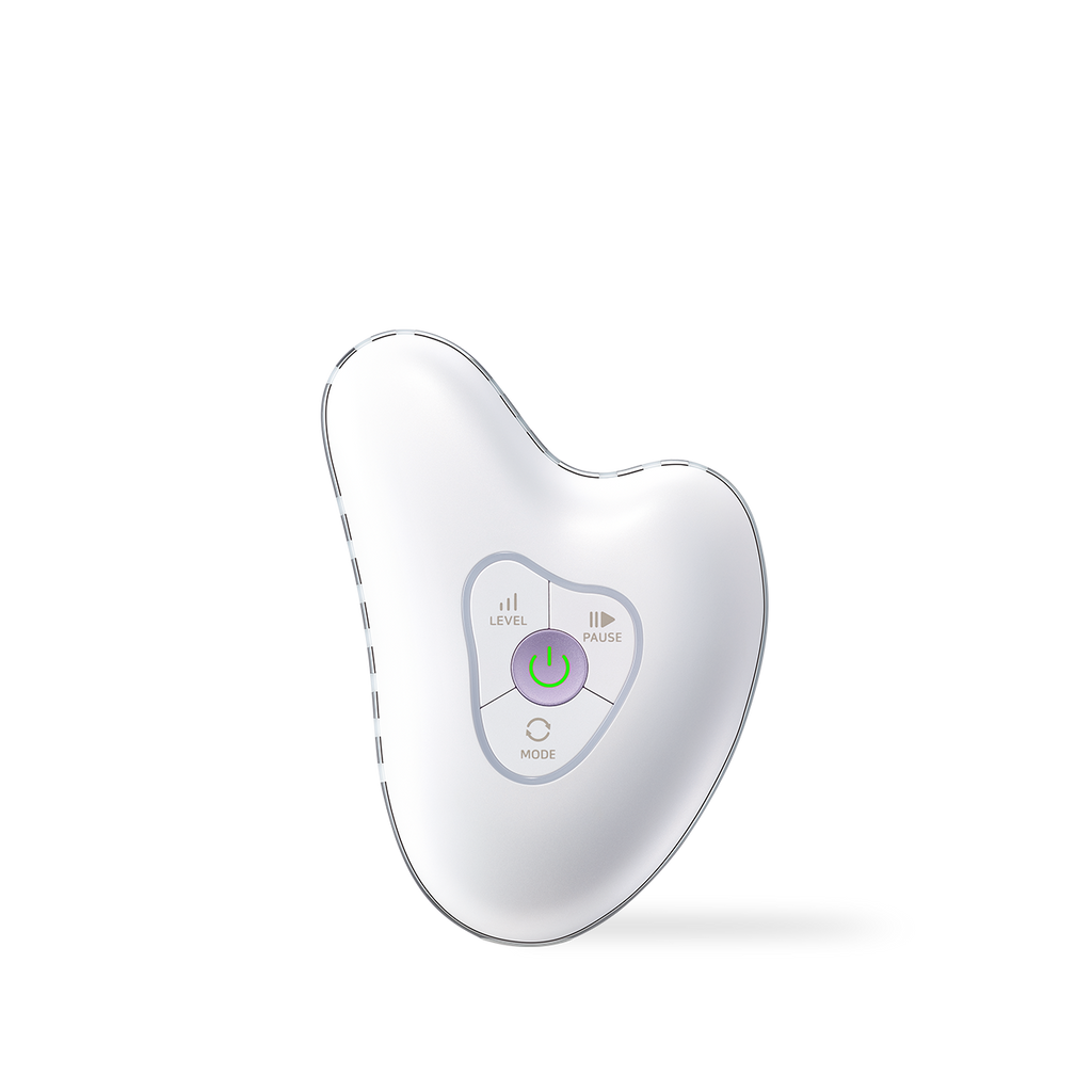 Centellian24 Madeca Prime Ritual White Pearl 4-in-1 High-Frequency Galvanic Gua Sha Massager