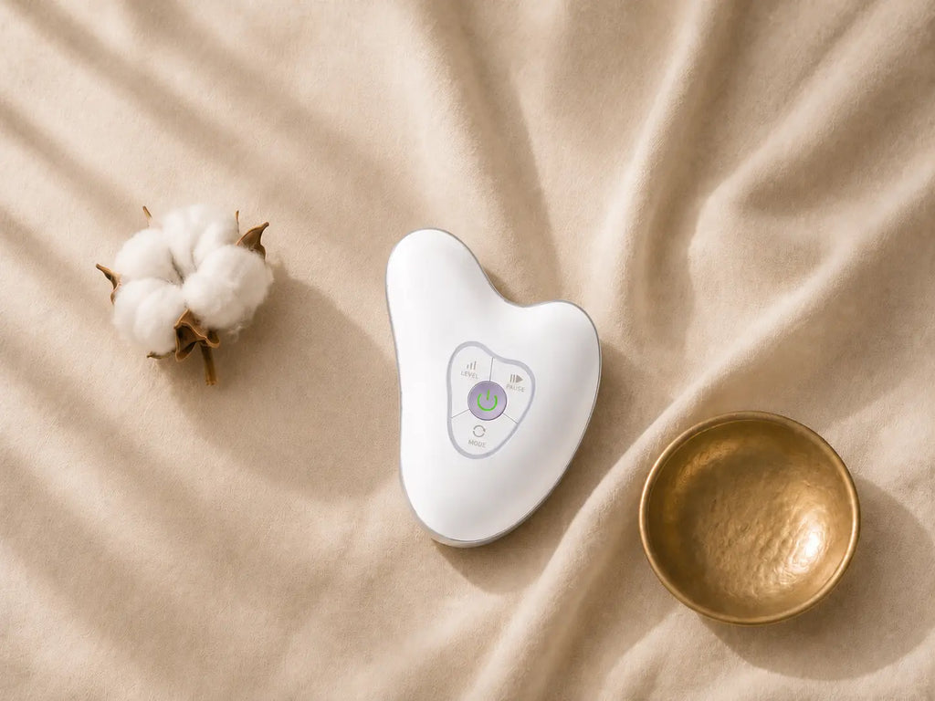Centellian24 Madeca Prime Ritual White Pearl 4-in-1 High-Frequency Galvanic Gua Sha Massager — LUMIYÉ